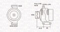 MAGNETI MARELLI LICHTMASCHINE GENERATOR 90A passend für ALFA ROMEO MITO FIAT