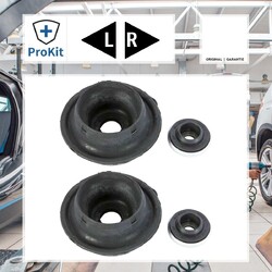 2x ORIGINAL® Kamoka Reparatursatz, Federbeinstützlager Hinten für Ford Fusion