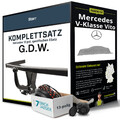 Für MERCEDES V-Klasse Vito Typ W639 Anhängerkupplung starr +eSatz 13pol 03-04