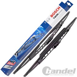 BOSCH TWIN SCHEIBENWISCHER VORNE passend für RENAULT TRAFIC VOLVO V40 SAAB 9000