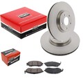 MAPCO BREMSSCHEIBEN 320mm + BELÄGE VORNE passend für NISSAN QASHQAI J10   KOLEOS