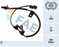 ABS Sensor Raddrehzahl FAE 78478 für KIA PICANTO 1 SA CRDi