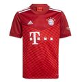 adidas FCB Kinder Home FC Bayern München Trikot 2021/22 Quatar Telekom Shirt Rar