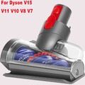 Haardüse Mini Elektrobürste Aufsatz für Dyson V15 V11 V10 V8 V7 Anti-Verwicklung