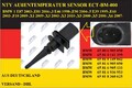 NEU NTY AUßENTEMPERATUR SENSOR für BMW 1 E87 / E81 / 3 E46 / E90 / 5 E39 / E60