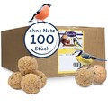100 Meisenknödel ohne Netz à 90 g = 9 kg Vogelfutter Wildvogelfutter Lyra Pet®