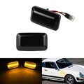 2x Seitenblinker Blinker Seitenleuchten für VW Corrado 1988-1995 schwarz linse