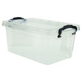 Klarsichtbox mit Deckel 3l Ordnungsbox Aufbewahrungsbox Kunststoffbox stapelbar