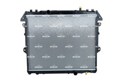NRF 58491 Kühler, Motorkühlung für TOYOTA