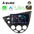 Android 14 CarPlay Autoradio Für Ford Focus MK1 1998-2003 GPS Nav BT 2G+32G RDS