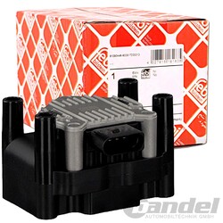 FEBI ZÜNDSPULE ZÜNDMODUL für AUDI A1/2/3/4 CABRIO VW BORA CADDY 2 3 GOLF 4 5 6