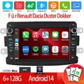 KAM+DAB Für Renault Dacia Logan Sandero Carplay Autoradio Android14 128G GPS Nav