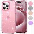 Klar Glitzer Handy Tasche Schutzhülle Case Etui Handy Hülle TPU Silikon Cover