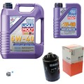 MAHLE Ölfilter 6 L LIQUI MOLY 5W-40 High Tech für Audi A3 1.8 TFSI 2.0 Q5