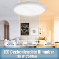 LED Deckenleuchte Sternenhimmel Deckenlampe Dimmbar mit Fernbedienung Rund Lampe