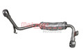 Kühlsystemleitungsrohr Abgasturbolader 4010408 METZGER für AUDI SKODA VW SEAT