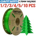 1/2/3/4/5/10KG GIANTARM PLA Filament Grün für 3D Drucker 1.75mm 1kg/Rollen DE