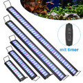 30-130cm LED Aquarium mit timer Schalentiere RGB 10-45W
