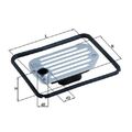 1x Hydraulikfilter, Automatikgetriebe KNECHT HX 85D passend für AUDI VW CUPRA