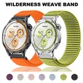 Nylon Loop Armband für Huawei Watch GT 5 Pro 46mm GT 5 4 3 2 2E GT 3 4 Pro 48mm