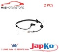 ABS SENSOR DREHZAHLFÜHLER PAAR VORNE JAPKO 151117 2PCS V NEU OE QUALITÄT