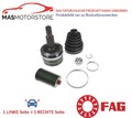 GELENK ANTRIEBSWELLE PAAR TRANSMISSION SIDED VORNE FAG 771 0738 30 2PCS A NEU
