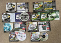 4 PS1 Football Manager Bundle Spiele Handbücher & Kunst (keine Boxen) Playstation Restposten