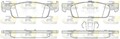 Bremsbelagsatz Scheibenbremse ROADHOUSE 21540.00 für RENAULT DACIA SMART CLIO 4