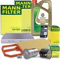 MANN-FILTER ÖLFILTER LUFTFILTER KRAFTSTOFFFILTER INNENRAUMFILTER 0W-30 32154115