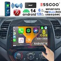 6+128G Für Renault Captur MK1 2014-2019 Android14 Carplay Autoradio DAB GPS Navi