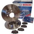 Bosch Bremsscheiben + Bremsbeläge hinten für Hyundai I30 Ix35 Kia Ceed Sportage