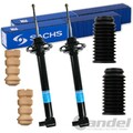 2x SACHS STOSSDÄMPFER + PROTECTION KIT HINTEN passend für AUDI A4 B5 8D Avant