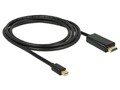 10x Anschlusskabel mini DisplayPort 1.1 Stecker an HDMI A Stecker, schwarz, 2m, 