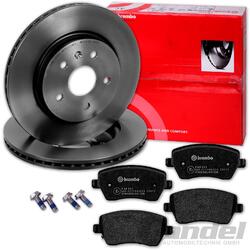 brembo BREMSSCHEIBEN 269mm + BELÄGE VORNE passend für DACIA DUSTER 1 2 HS HMVA 269x22,5mm // Bitte Einschränkungen beachten