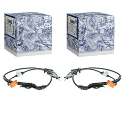 2X VEMO ABS-SENSOR RADDREHZAL VORNE passend für HONDA ACCORD 