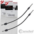 2X BREMBO BREMSSCHLÄUCHE VORNE BEIDSEITIG PASSEND FÜR AUDI A4 A5 LINKS+RECHTS