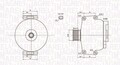 Lichtmaschine Generator für Mercedes CLK ab 05-> Magneti Marelli 063731908010