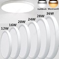 12W-60W Deckenlampe LED Deckenleuchte Ultraflach Panel Schlafzimmer Badezimmer