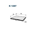 1x Filter, Innenraumluft FILTRON K 1287 passend für HYUNDAI KIA
