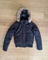 Superdry Everest Bomber, Daunen-Skijacke Damen, schwarz, TOP, Gr. 36