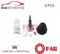 GELENK ANTRIEBSWELLE PAAR VORNE WHEEL SIDE FAG 771 0375 30 2PCS A NEU