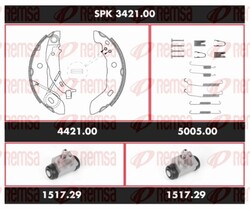 REMSA Bremsensatz Trommelbremse Super Precision Kit SPK 3421.00 180mm für KLASSE
