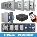 LIVOLO SmartHome WIFI Touch Funk Lichtschalter Steckdosen Wechselschalter Grau