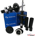 2x SACHS Stoßdämpfer + Domlager + Staubschützer vorne für VW Transporter V T5 