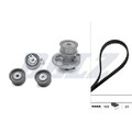 1x Wasserpumpe + Zahnriemensatz DOLZ KD068 passend für