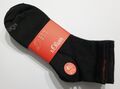 4 Paar "S.OLIVER" Kurz-Socken  Quarter/Sneaker schwarz  Gr. 39-42, 43-46, 47-49