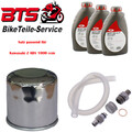 Satz 3L Öl, Filter, Ablassschraube passend für Kawasaki Z ABS 1000 ccm 72