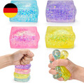 Stressball für Kinder und Erwachsene,Sensorisches Quetschbälle-Set,Eisblock Stre