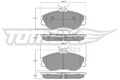 Bremsbelagsatz Scheibenbremse TOMEX Brakes TX 11-27 für AUDI 100 C3 443 444 445