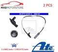 ABS SENSOR DREHZAHLFÜHLER PAAR VORNE ATE 240711-61973 2PCS P FÜR BMW 3,1,E90